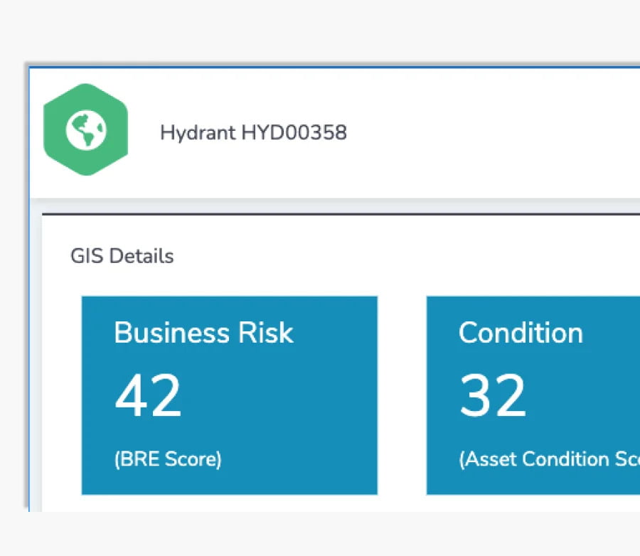business risk data screenshot